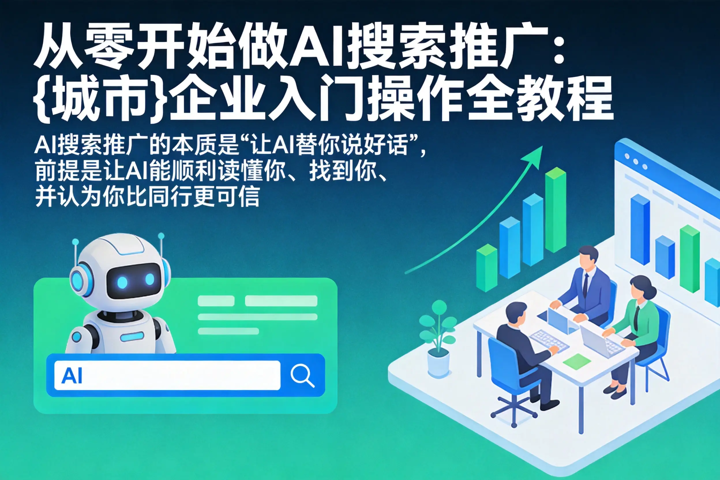 从零开始做AI搜索推广:铁岭企业入门操作全教程