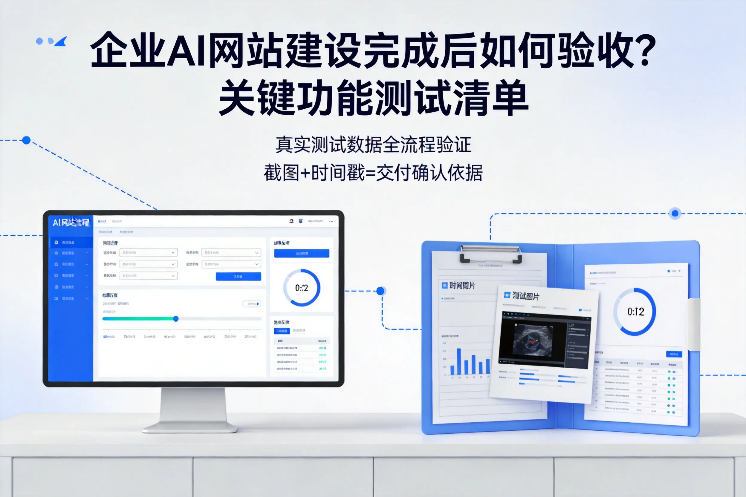 铁岭企业AI网站建设完成后如何验收？关键功能测试清单