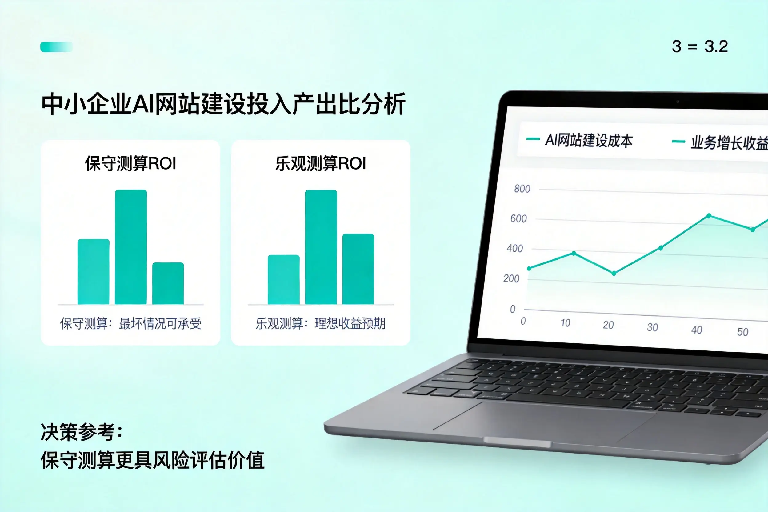 铁岭中小企业AI网站建设投入产出比怎么算?先看这份分析