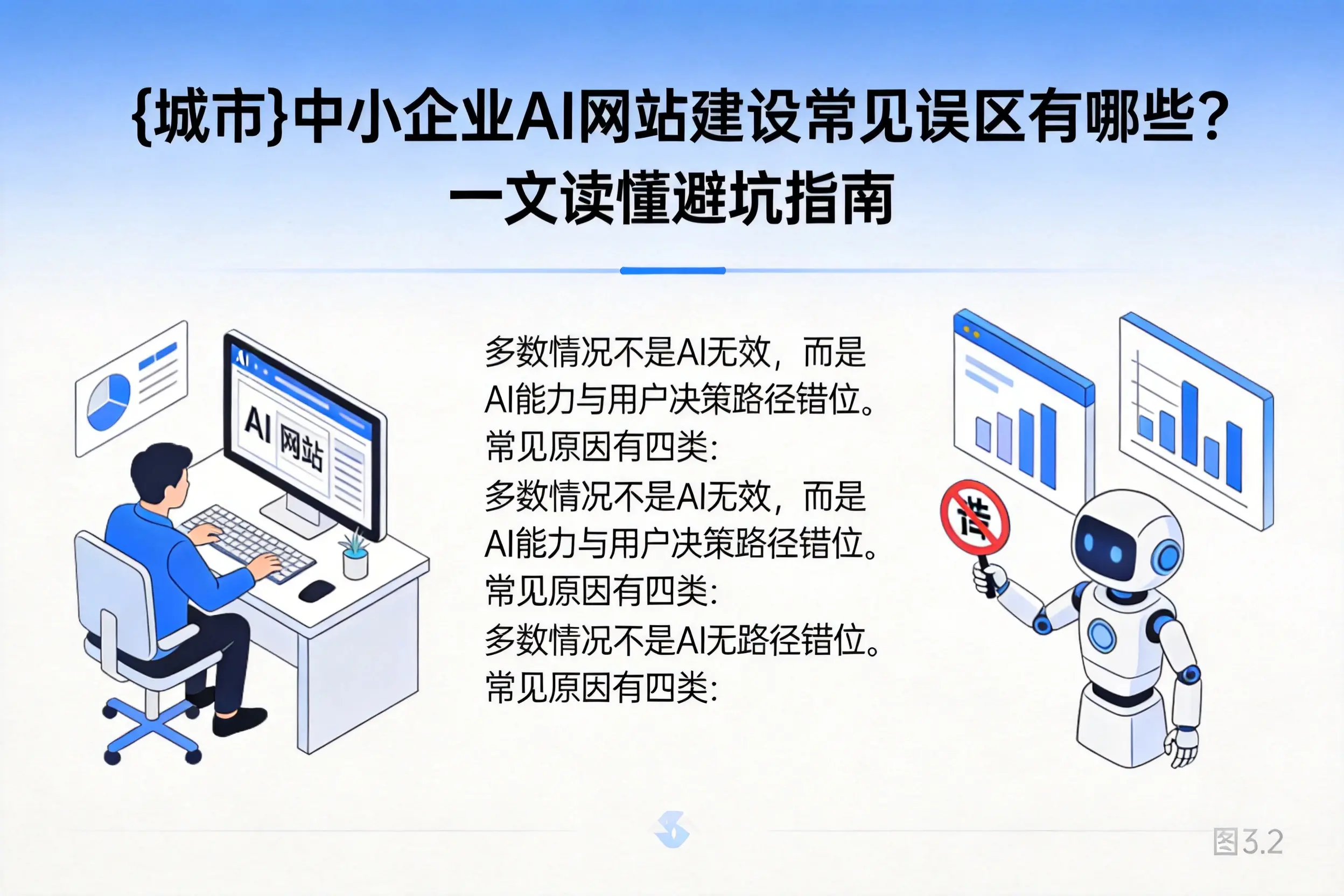 铁岭中小企业AI网站建设常见误区有哪些?一文读懂避坑指南